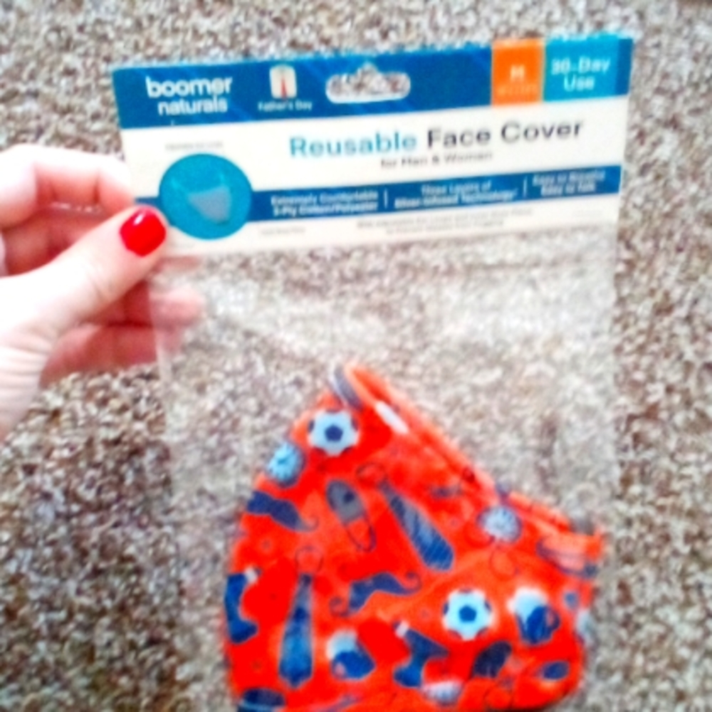 Unopened face mask